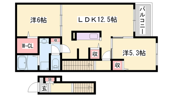 cell cubeの物件間取画像